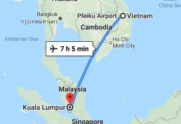 Vietnam to Malaysia, Southeast Asia Travel Budget