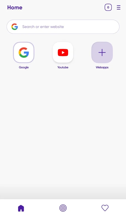 added app on the home page tutorial