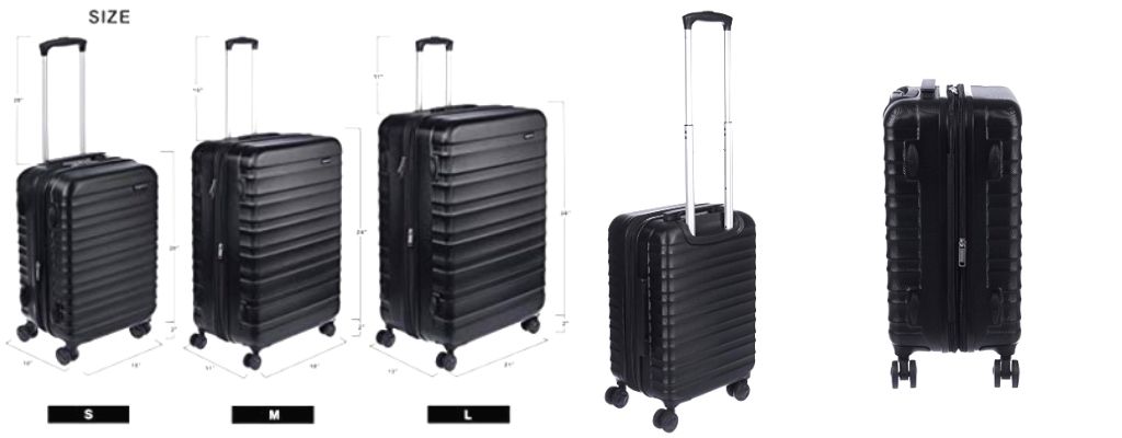 Simple 20/24 inch Latest Style Simple Style Travel Organizer Shengshihuizhong Soft Travel Bag Trolley case Color : Gray, Size : 20 