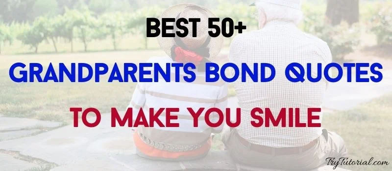 Best 50+ Grandparents Bond Quotes To Make You Smile