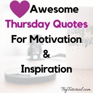 Best Weekday Quotes | TryTutorial
