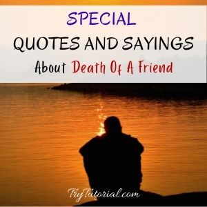 Comforting Quotes About Death Of A Friend