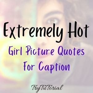 Hot Girl Picture Quote