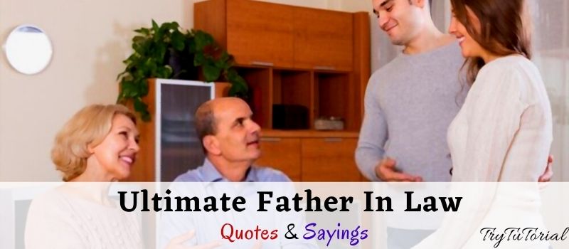 Best Father In Law Quotes & Sayings 
