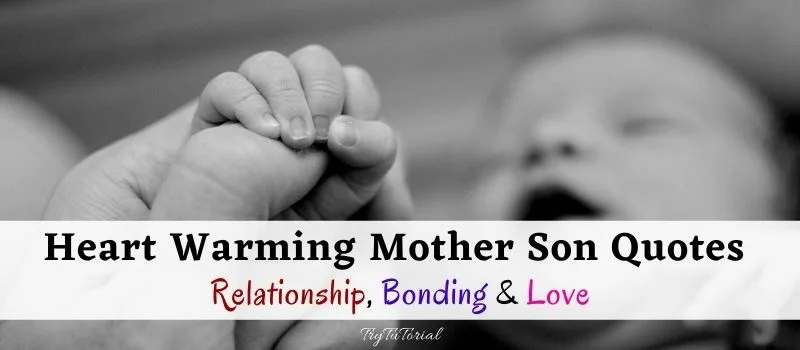 Best Mother Son Quotes