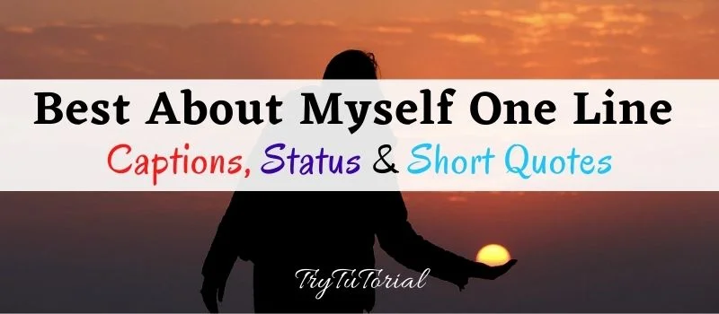100+ Best One Line About Myself Status, Captions, Short Quotes 