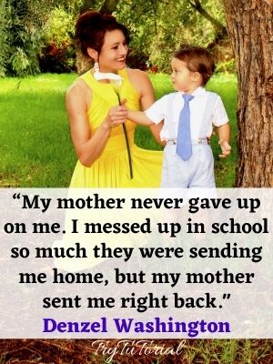 Inspirational Single Mother And Son Quotes For Special Relationship