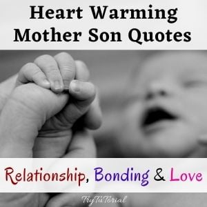 Mother Son Quotes