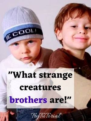 funny brother captions