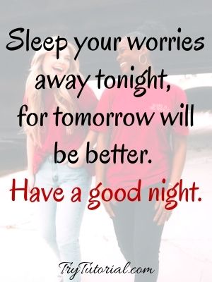 Inspirational Good Night Text For Friends