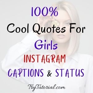 Cool Quotes For Girls
