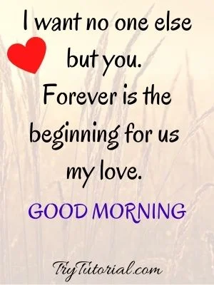 Love Good morning quotes for her