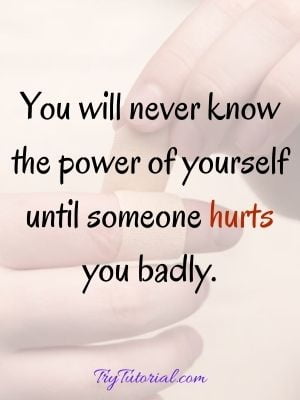 Someone you quotes hurts when Hurting Heart