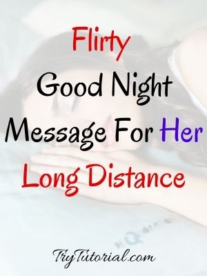 Goodnight messages for her