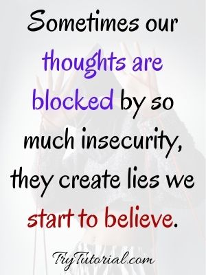 Funny Insecurity Quotes