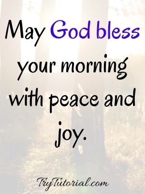 positive good morning blessings