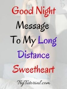 100+ Best Good Night Message For Her Long Distance Before Going To Bed