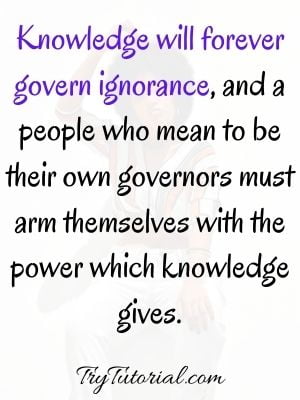 Knowledge And Ignorance Quotes