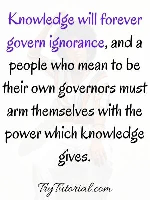 Knowledge And Ignorance Quotes