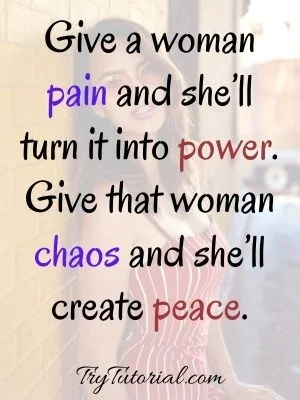 Strong Proud Woman Quotes For Caption