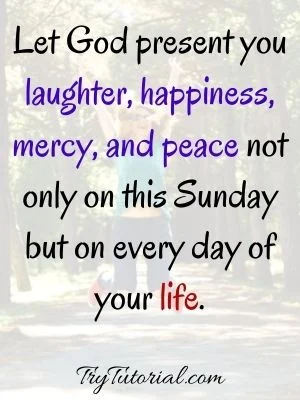 Sunday Blessings Morning Quotes