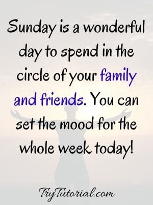 sunday morning blessings quotes