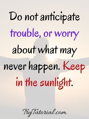 Worry Quotes That Are Spiritual 