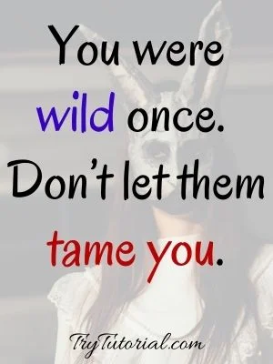 You Are An Amazing Wild Woman Quotes