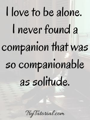 Alone Quotes About Love