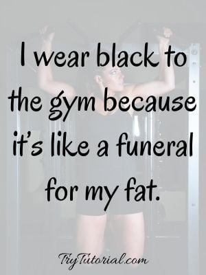 Funny Working Out Quotes