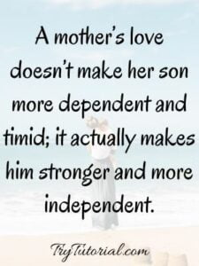 70+ Best Mother Son Quotes | Images | Heart Warming | Mom Captions ...