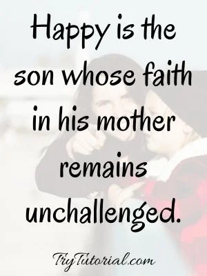 Mother Son Relationship Quotes On Bonding