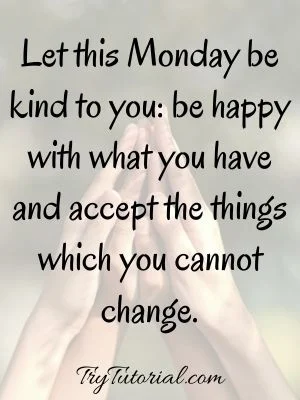 Positive Monday Blessings Image
