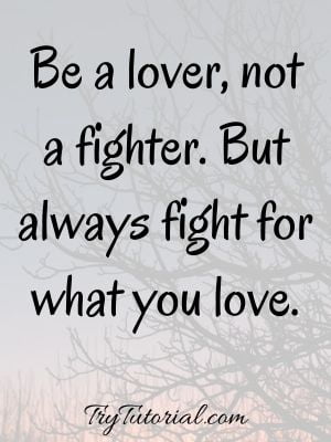 Fighting quotes relationship 