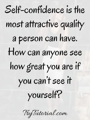 Self Confidence Beauty Quotes
