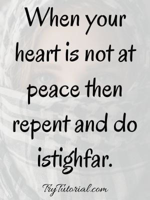 Short Islamic Quotes About Istighfar