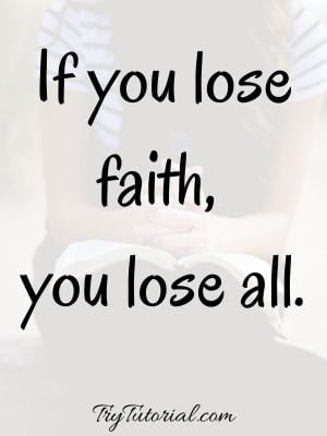 God Quotes About Faith
