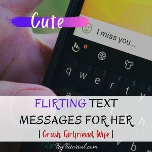 Flirting Text Messages For Her