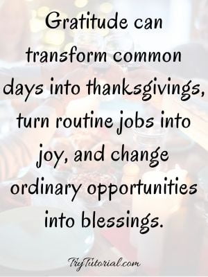 Gratitude Thanksgiving Messages