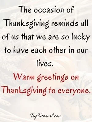 Emotional Thanksgiving Messages For Friends
