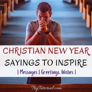 Christian New Year Sayings