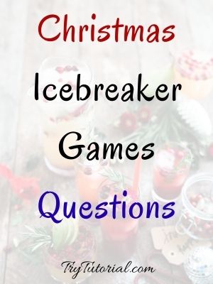 Christmas Icebreaker Games Questions