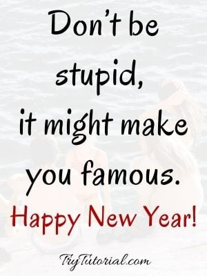 Funny Happy New Year Wishes For Friends