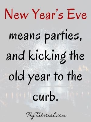 Funny New Year Eve Quotes Sayings