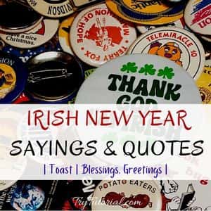 Irish New Year Sayings