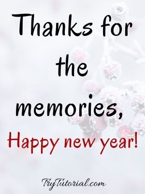 Short New Year Wishes For Family