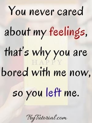 Sad Breakup Quotes For Him