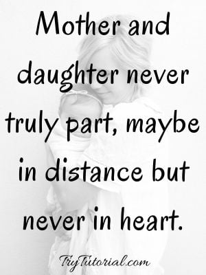 unconditional love mother daughter quotes