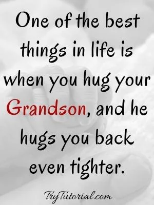 60+ Special Grandson Quotes, Sayings, Wishes | Loving Words | Short ...