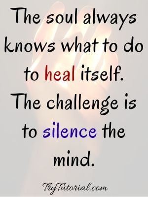 self healing quotes